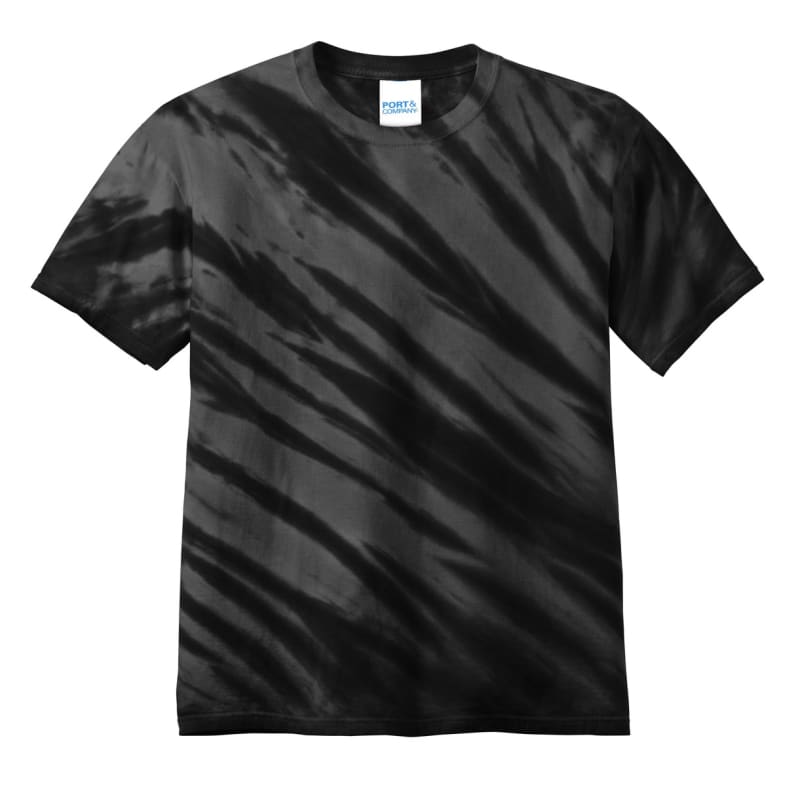 Port & Company - Tiger Stripe Tie-Dye Tee. 39
