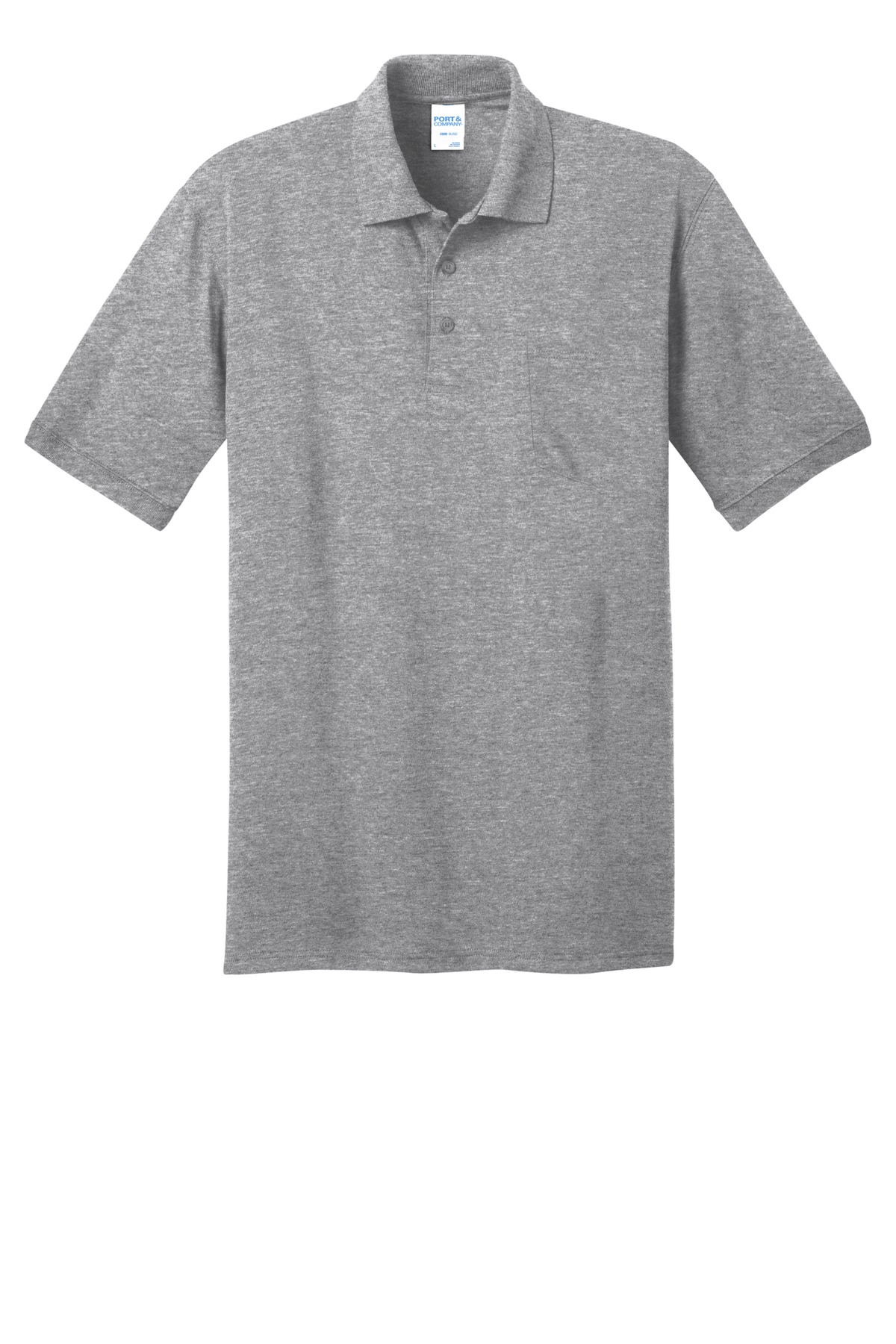 Port & Co Core Blend Jersey Knit Pocket Polo. KP55P 62