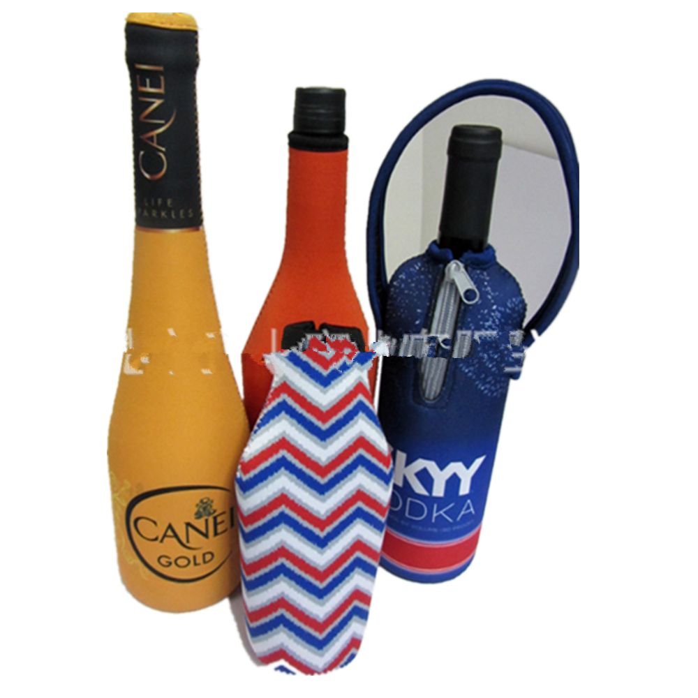 Neoprene Wine/Champagne Bottle Can Cooler 2