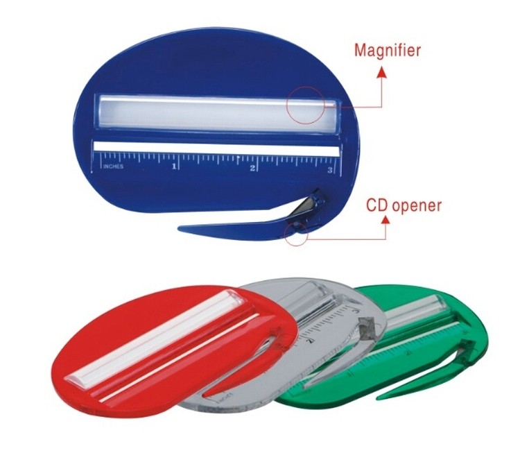Ruler with Magnifier & Letter Opener 2