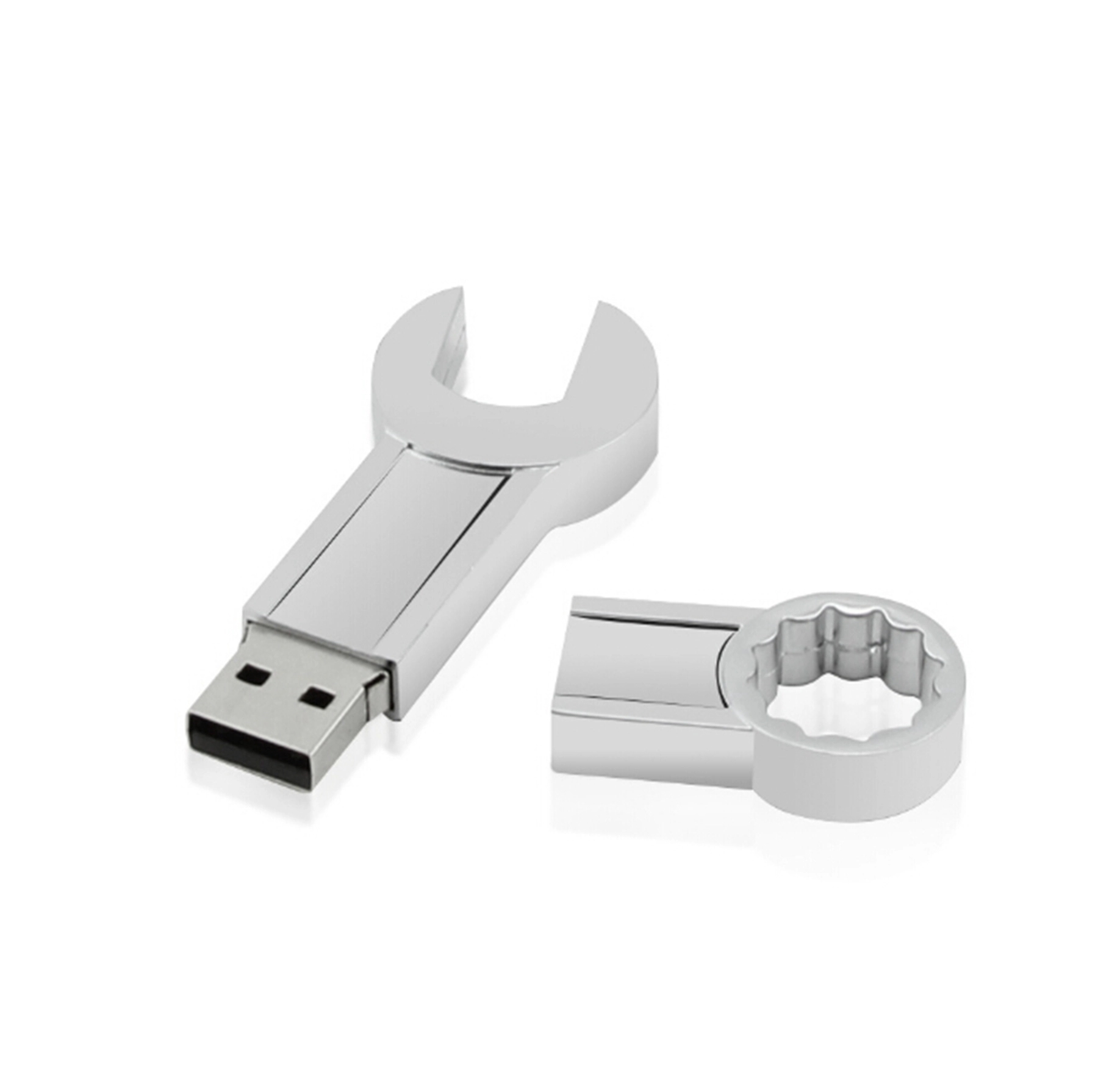 Multi-Functional Metal Flash Drive w/Wrench 7