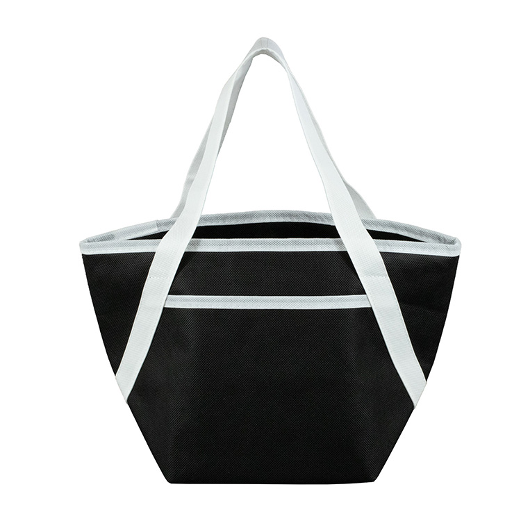 "THE HORIZON" Zipper Cooler Tote 6-Pack Size 7