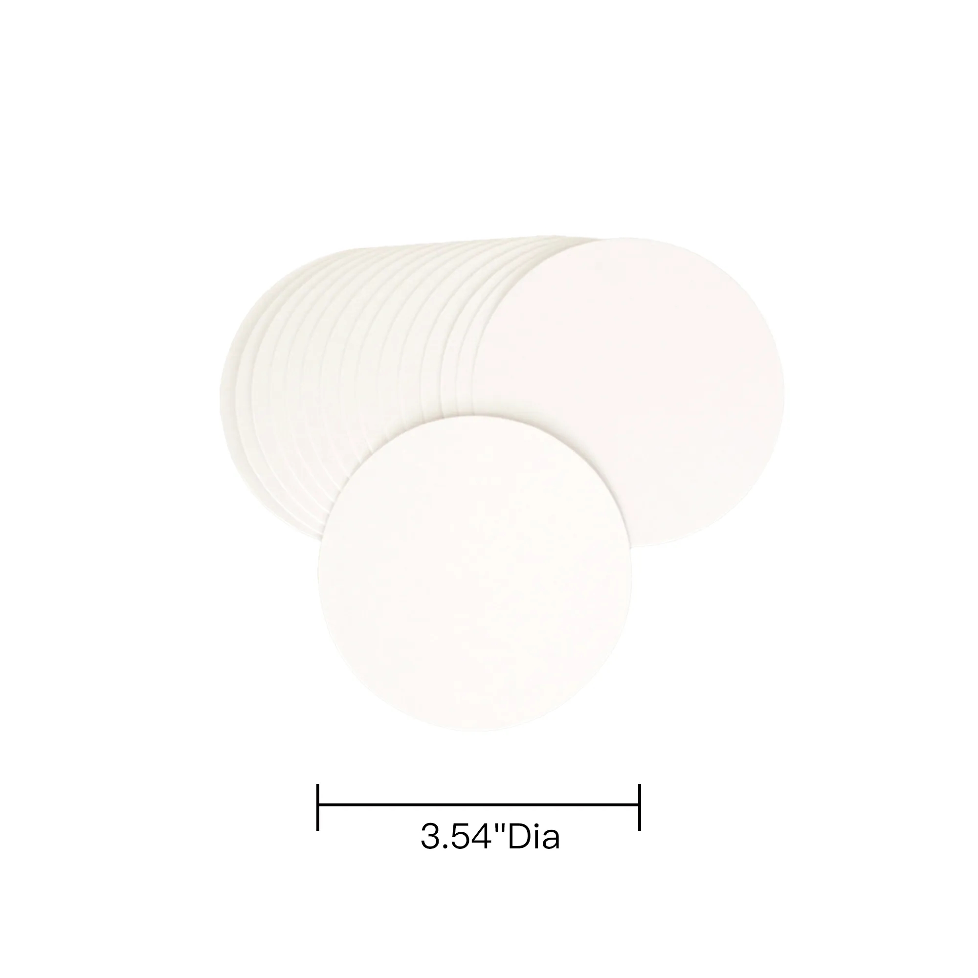 Full Color Double-Sided Absorbent Paper Coaster 5