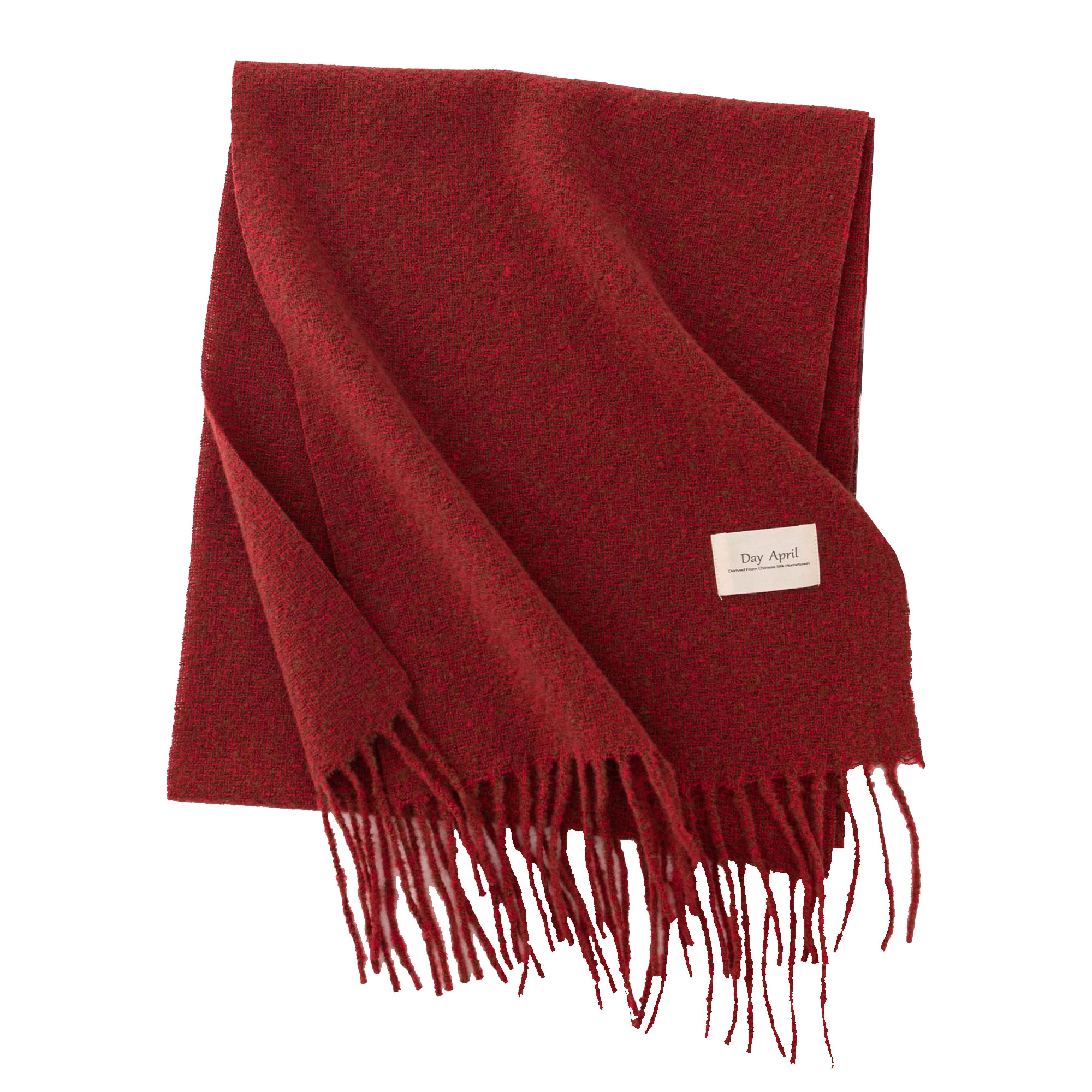 Christmas Plush Tassel Plaid Scarf Winter 13