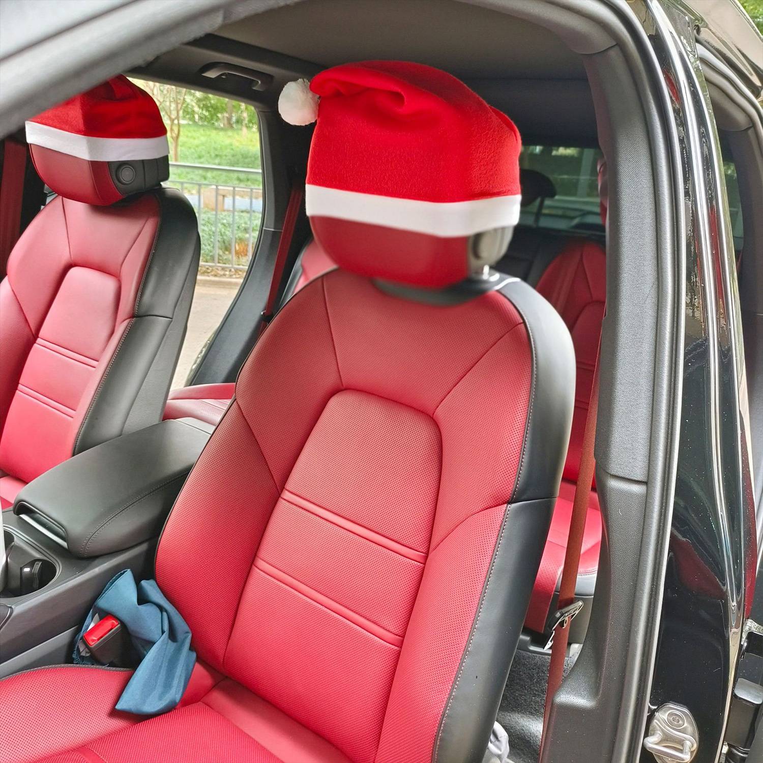 Christmas Car Seat Headrest Covers 5