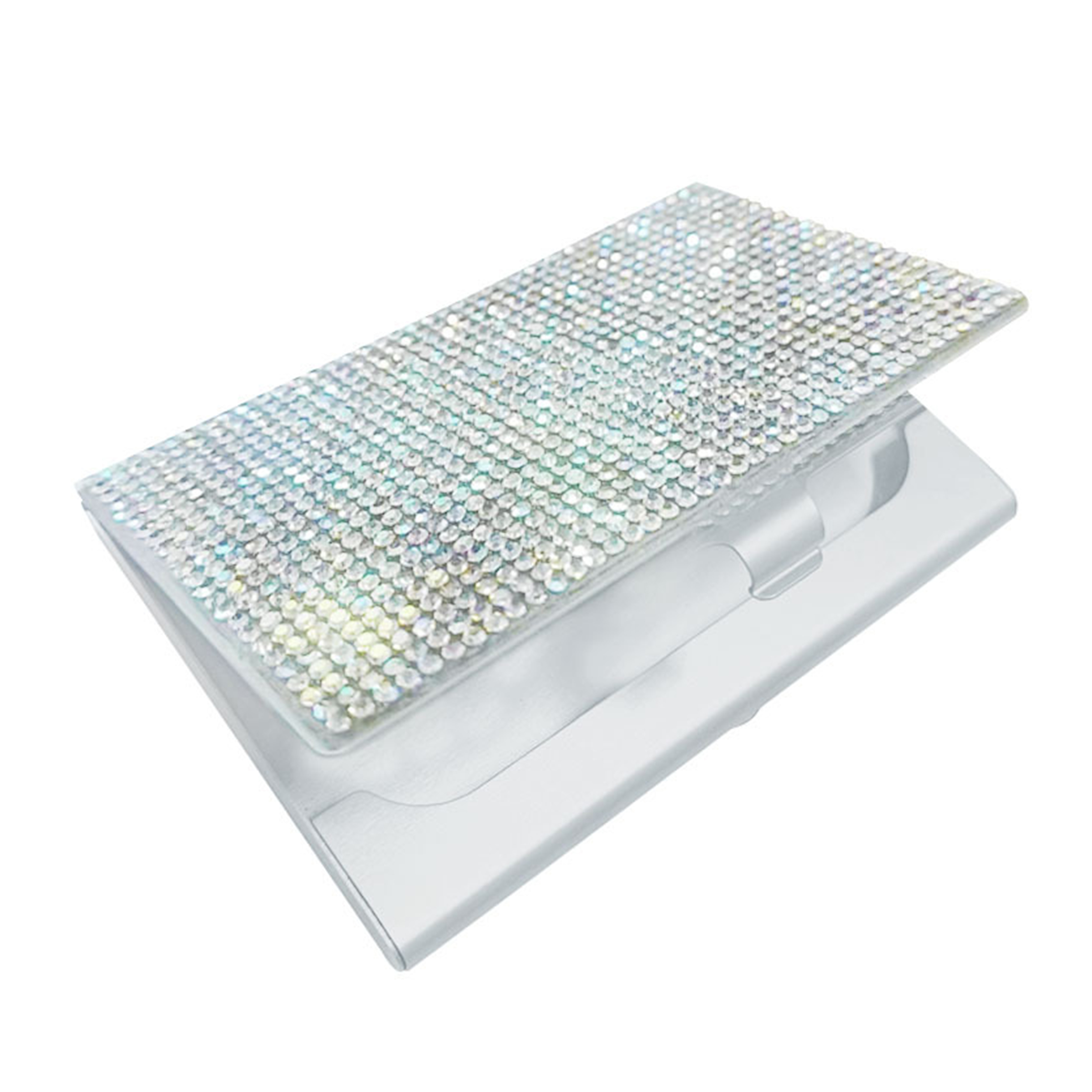 Alloy Rhinestone Business Card Holder 8