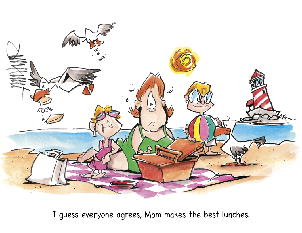 Good Value™ Laughing It Up - Stapled Calendar 5