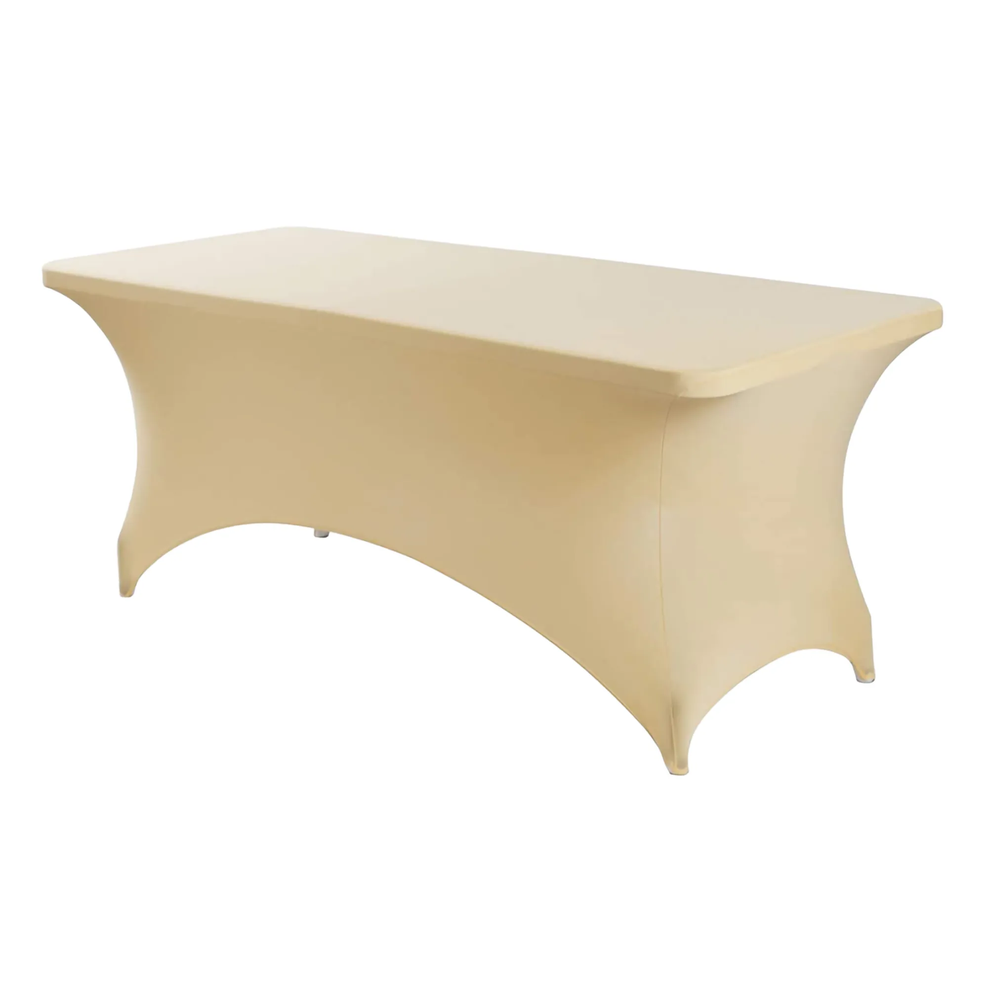 MOQ 1PCS 6FT Full Color Stretch Polyester Table Cover 18