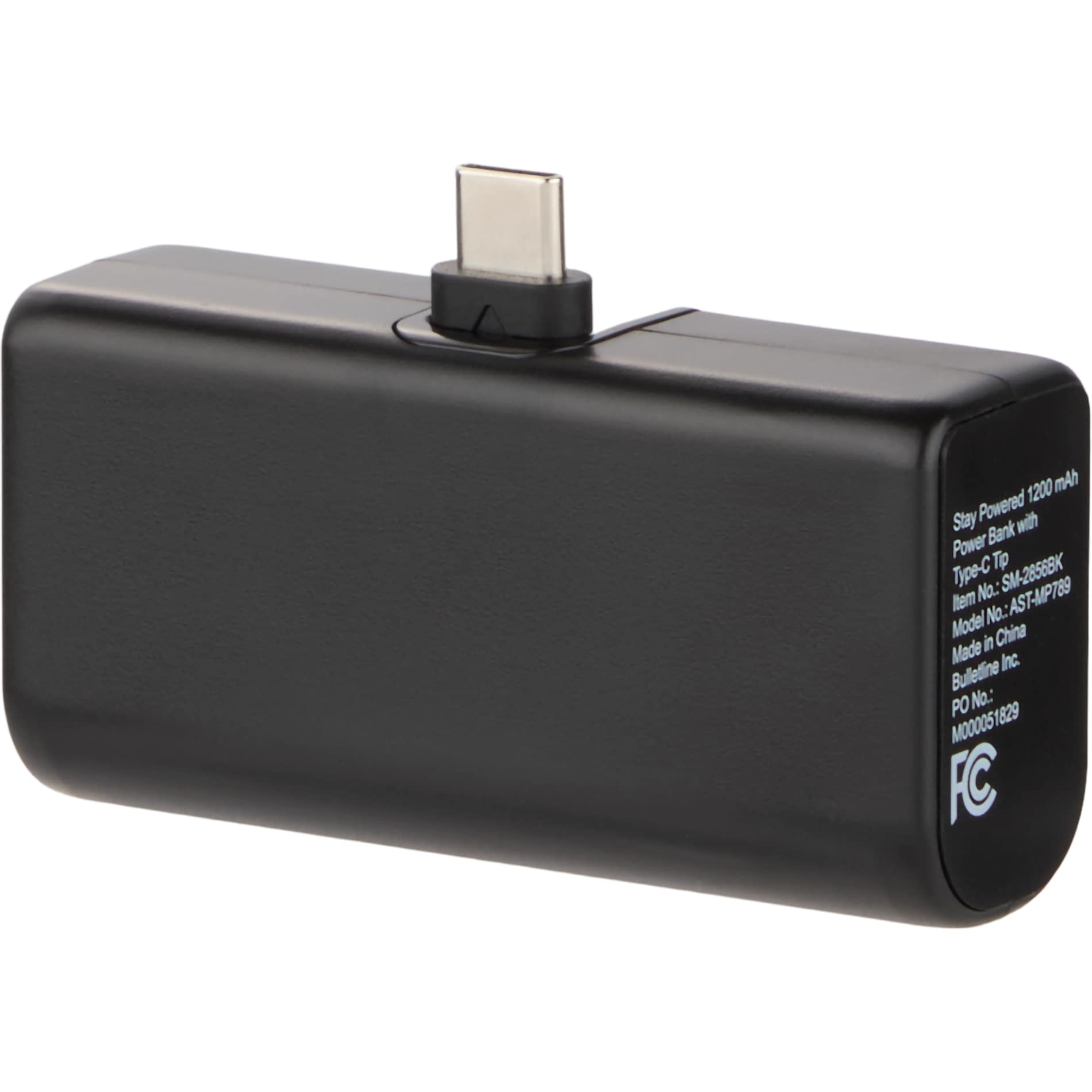 Stay Powered 1200 mAh Power Bank with Type-C Tip 96