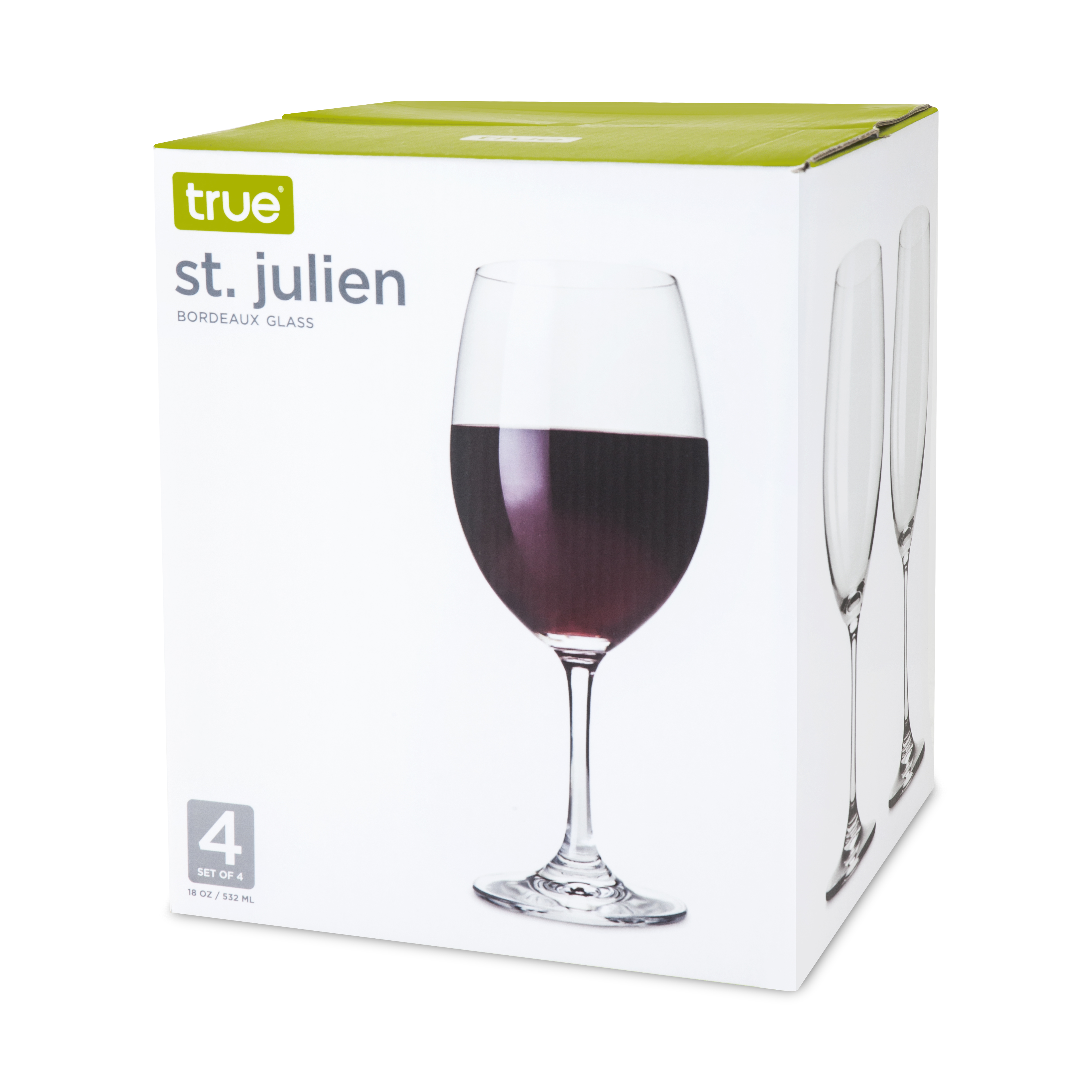 True® St. Julien Bordeaux Glass, set of 4 4
