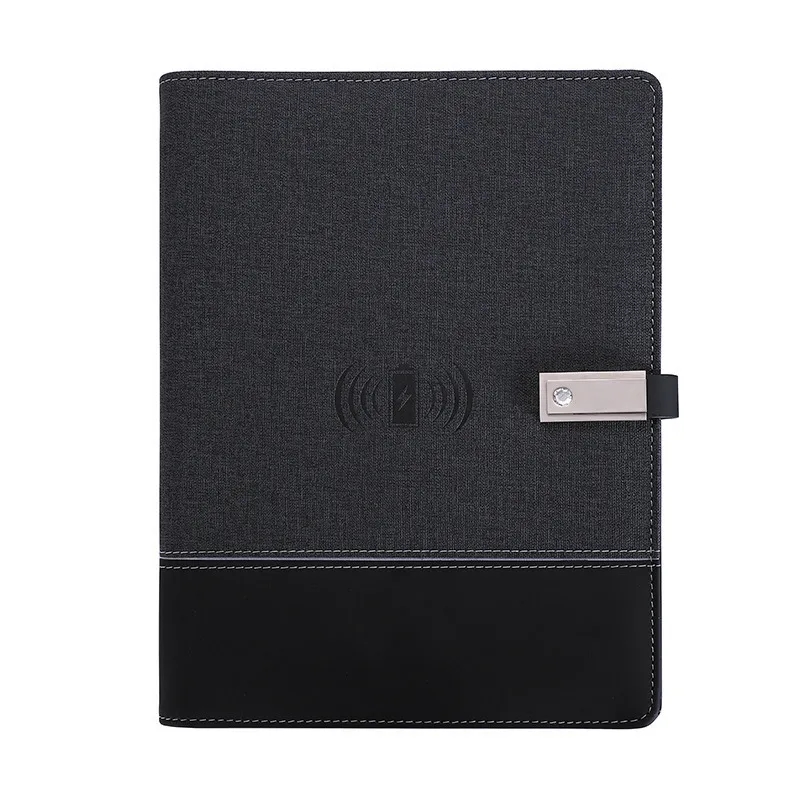 Qi Wireless Charging Notebook With 8000mAh Power Bank 3
