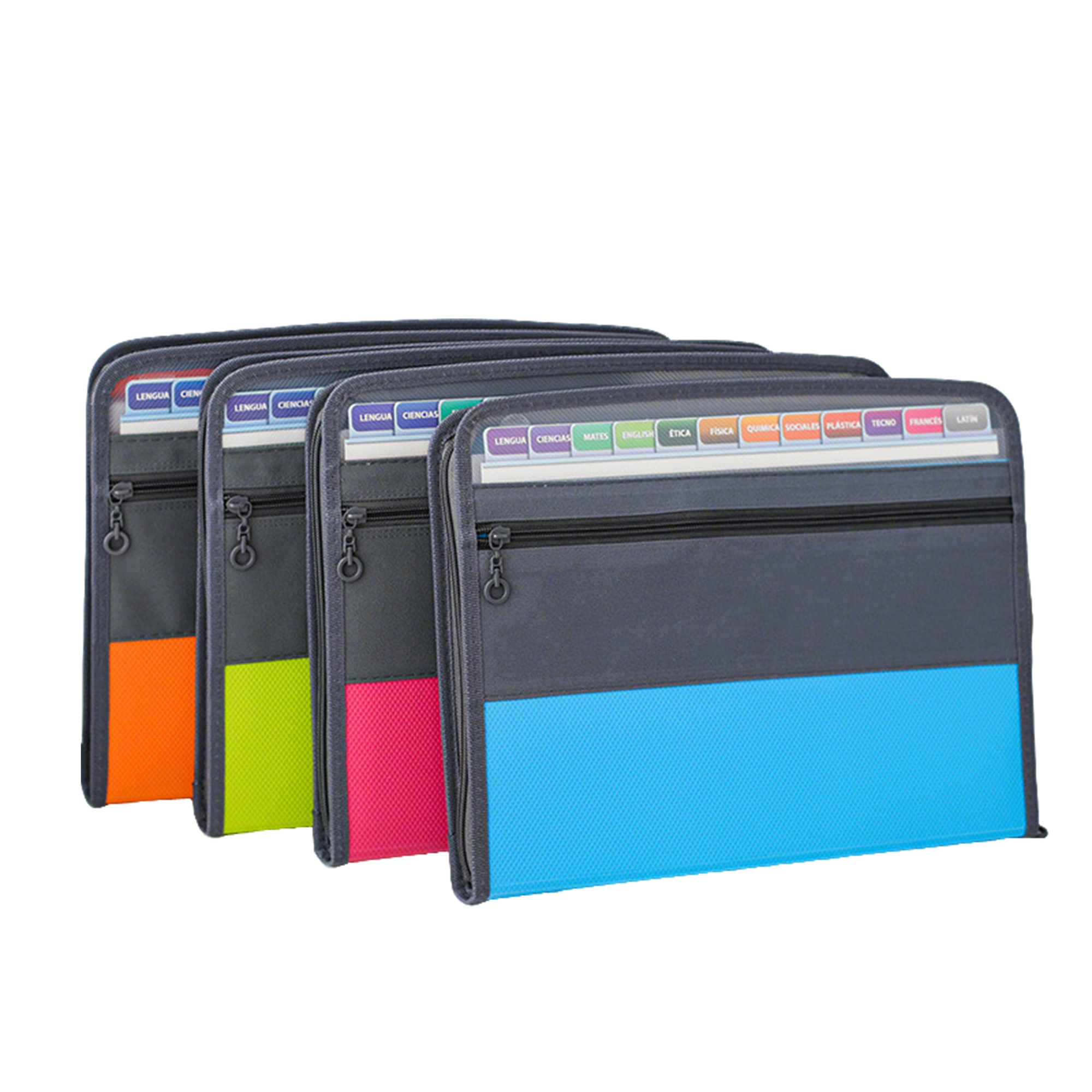 A4 Accordion Expanding File Folder With Multiple Pockets 6
