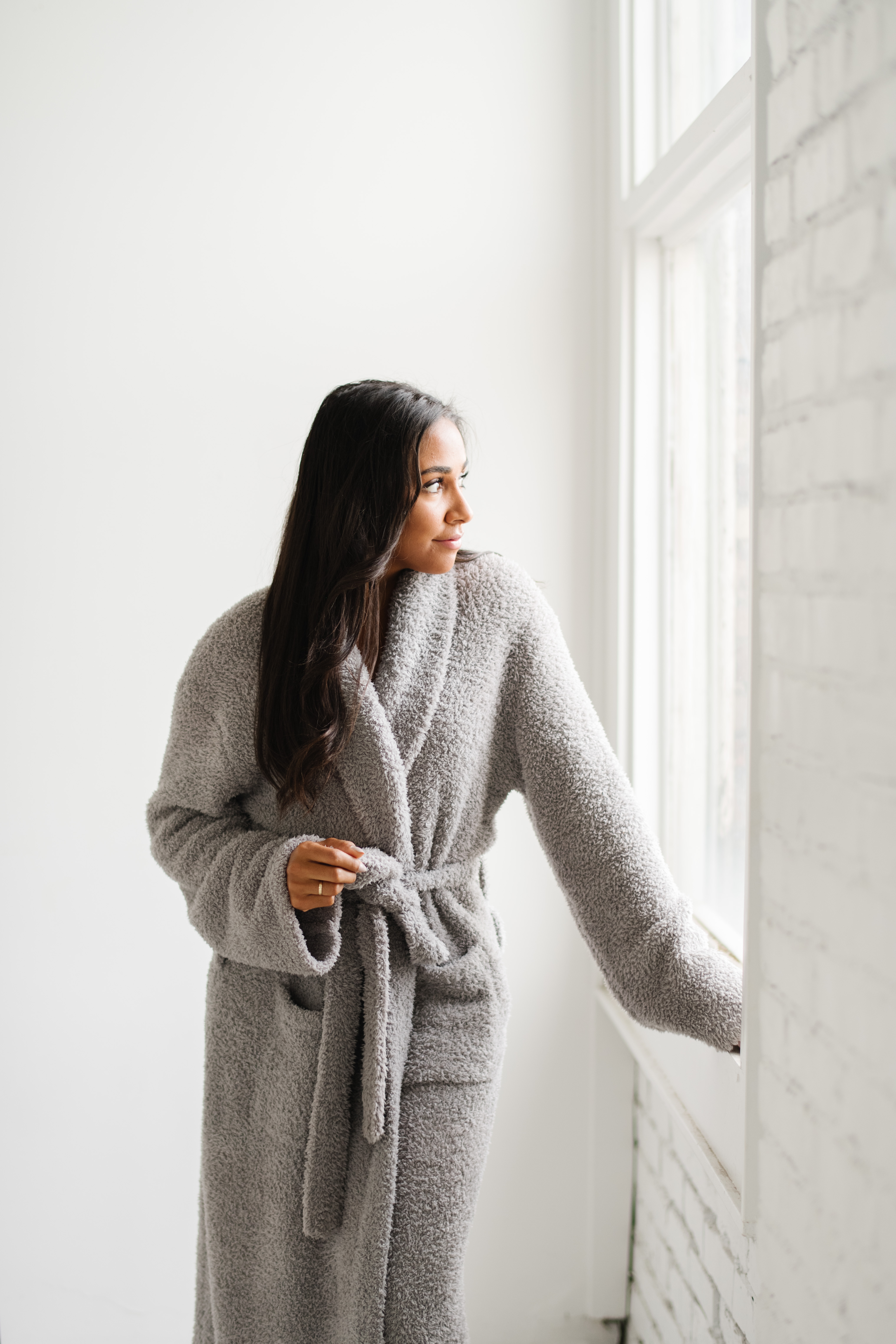 Bamboni Robe Gray-Large/XL 2