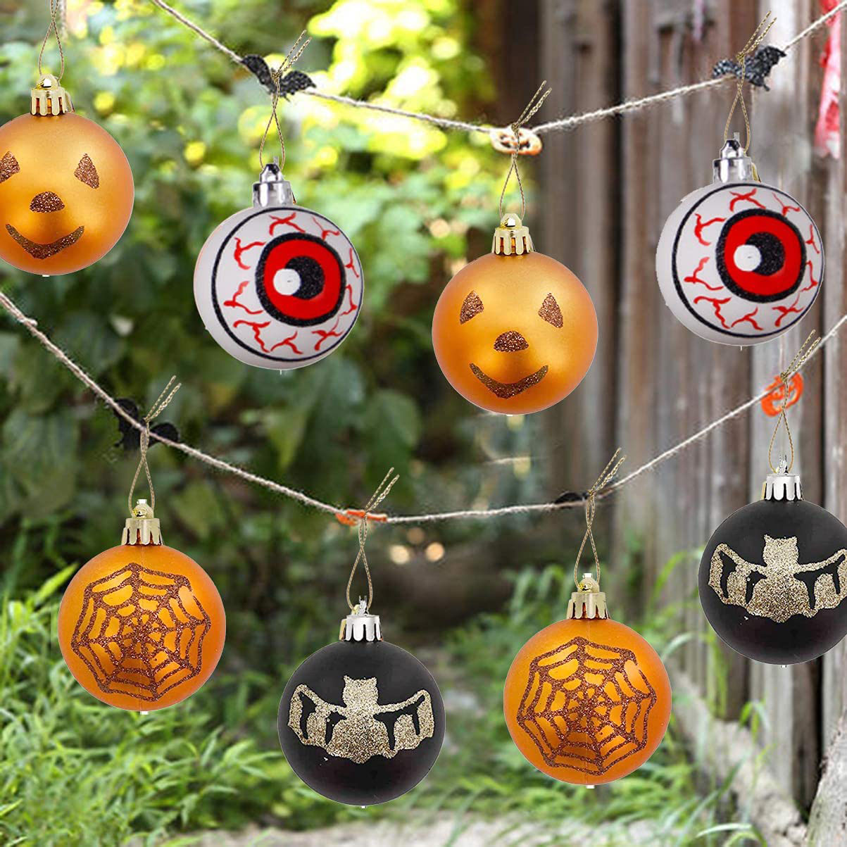 Merry Christmas Balls Ornaments for Holiday/Christmas/Wedding/Party/Decoration---7 cm 9