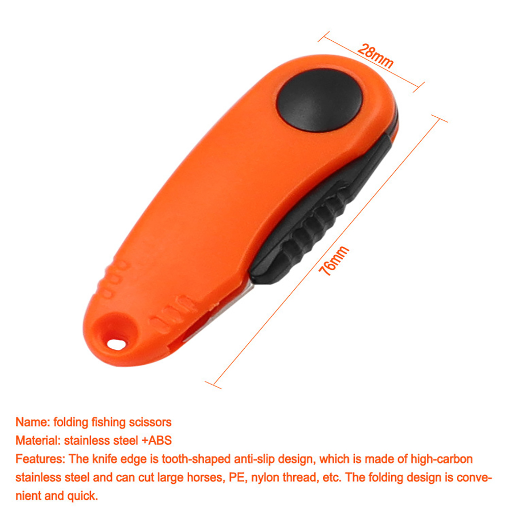 Folding Telescopic Fishing Line Scissors 6