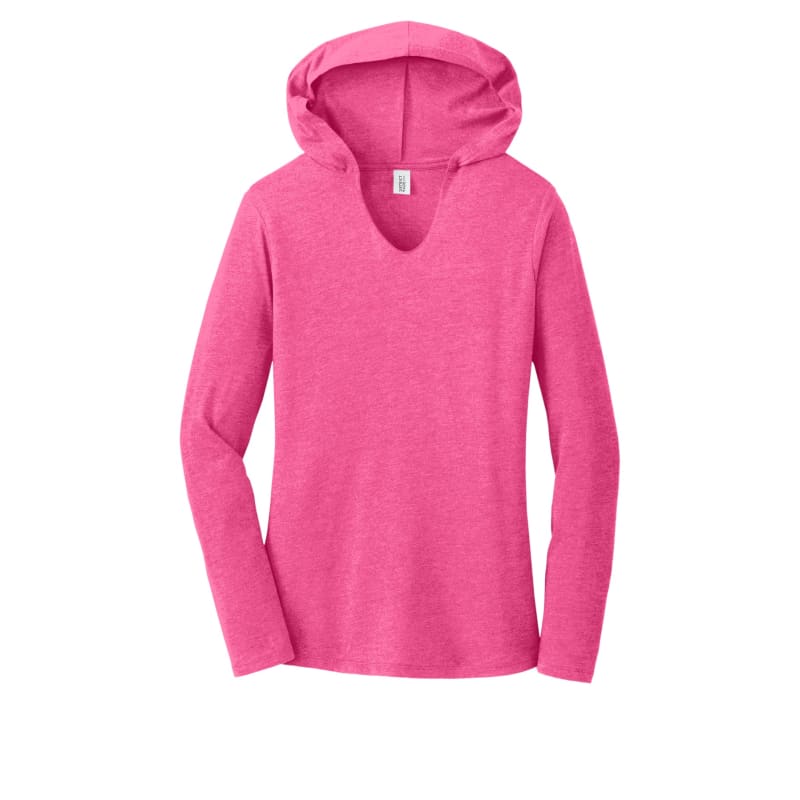 District Women's Perfect Tri Long Sleeve Hoodie. 5