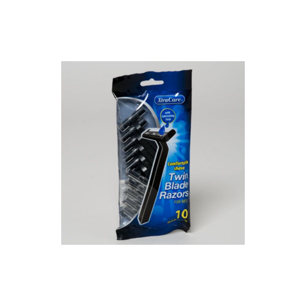 Men's Twin-blade Razors - 10 Count 2