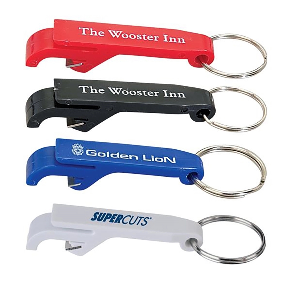 Plastic Bottle Opener Keychain 3