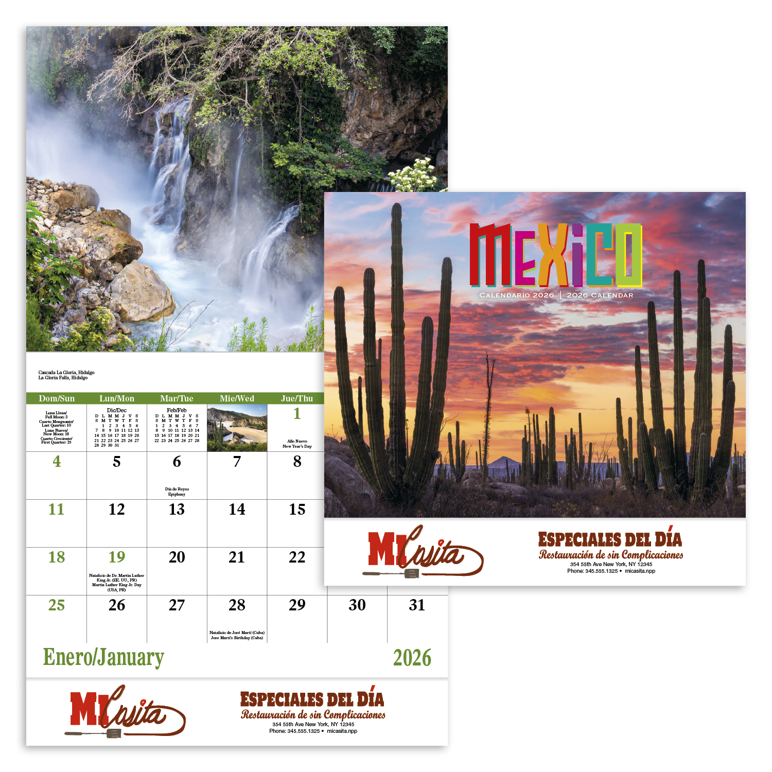 Good Value™ Mexico - Stapled Calendar 20