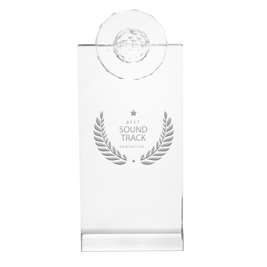 Flame-Shaped Crystal Recognition Award 3