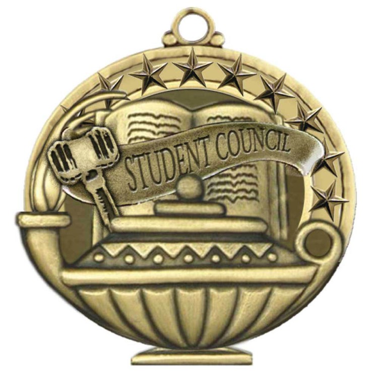 Student Council Academic Performance Medallion (2")