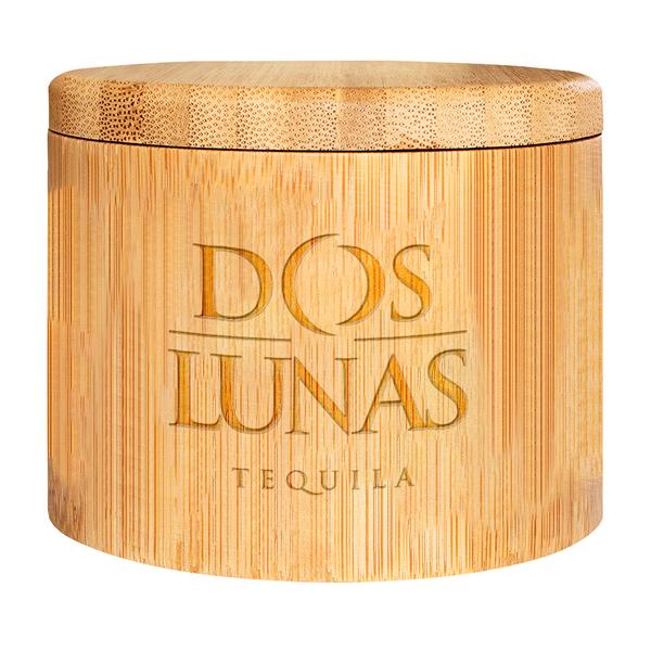 6 oz Round Salt Bamboo Box 40