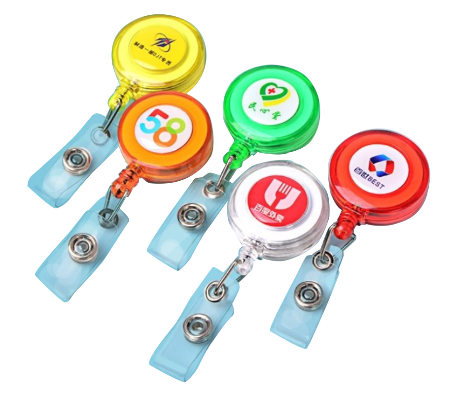 Retractable Plastic Badge Reel 3