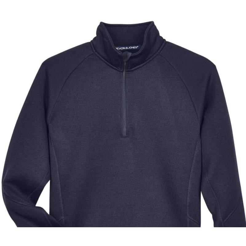 Devon & Jones Adult Bristol Sweater Fleece Quarter-Zip 8