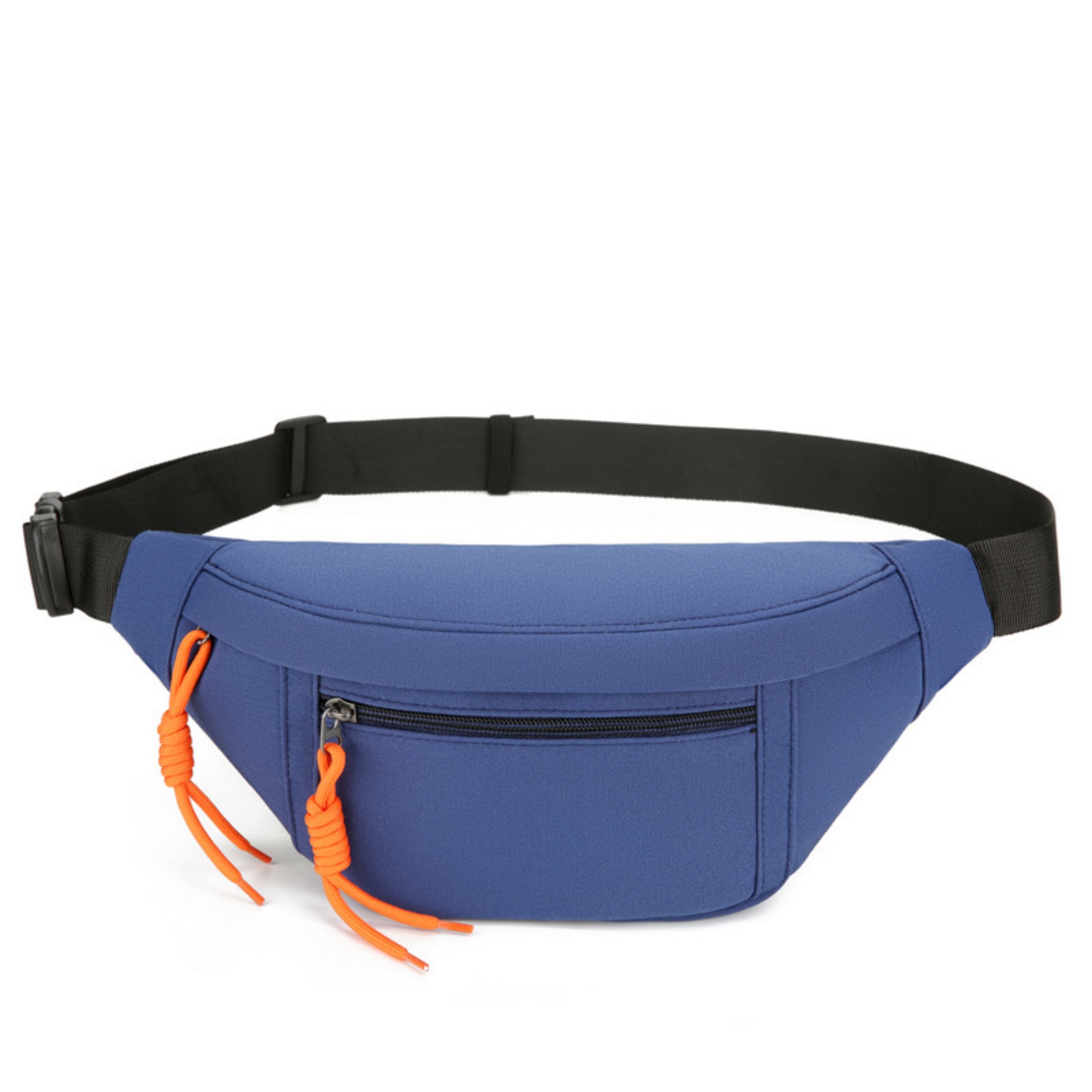Large Crossbody Fanny Pack with 3 Zipper Pockets 5