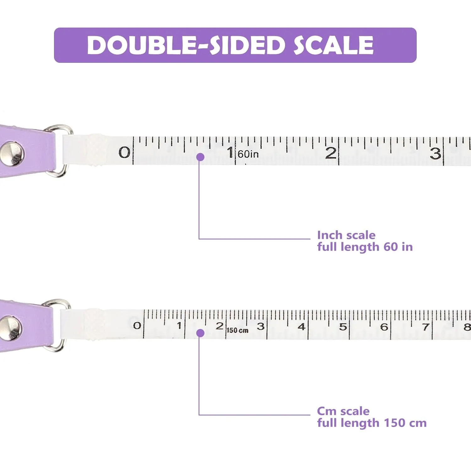 Mini PU Leather Round Sewing Tape Measure 7
