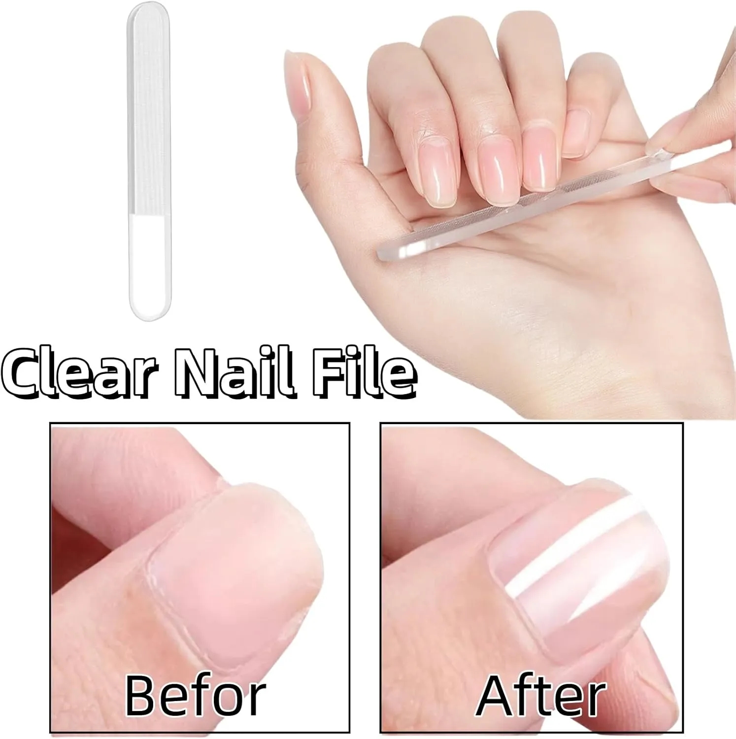 5PCS Stainless Steel Nail Clipper And Care Tool Set 6