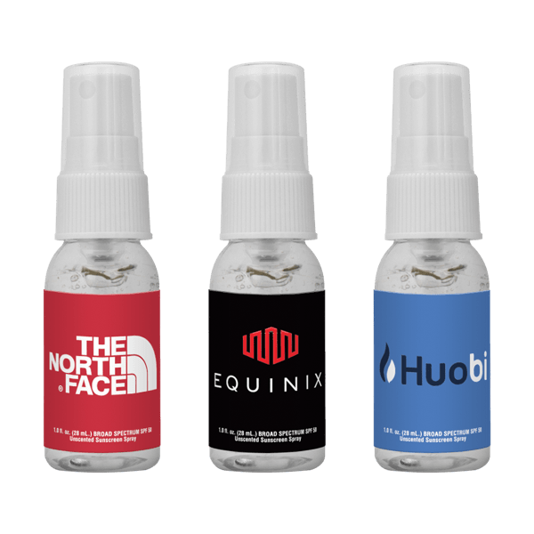1 oz Clear Sanitizer Spray 5