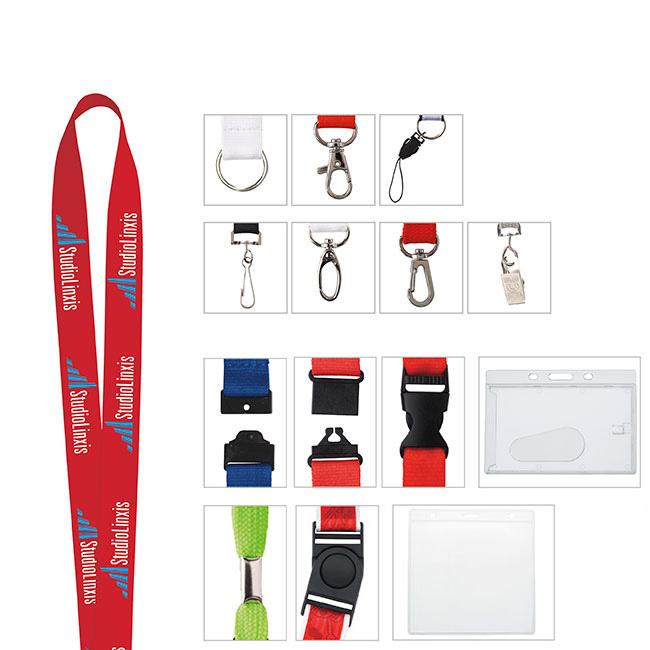Universal Source® 1" Polyester Woven Lanyard 3