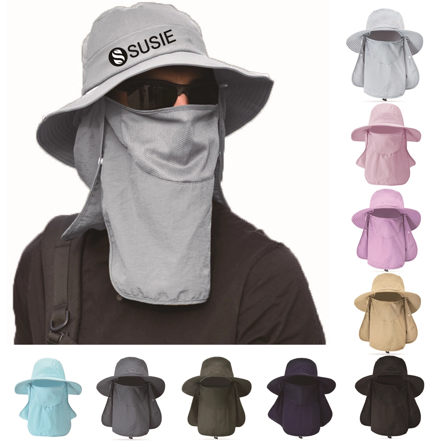 Sun Wide Brim Uv Protection Fishing Hats 2