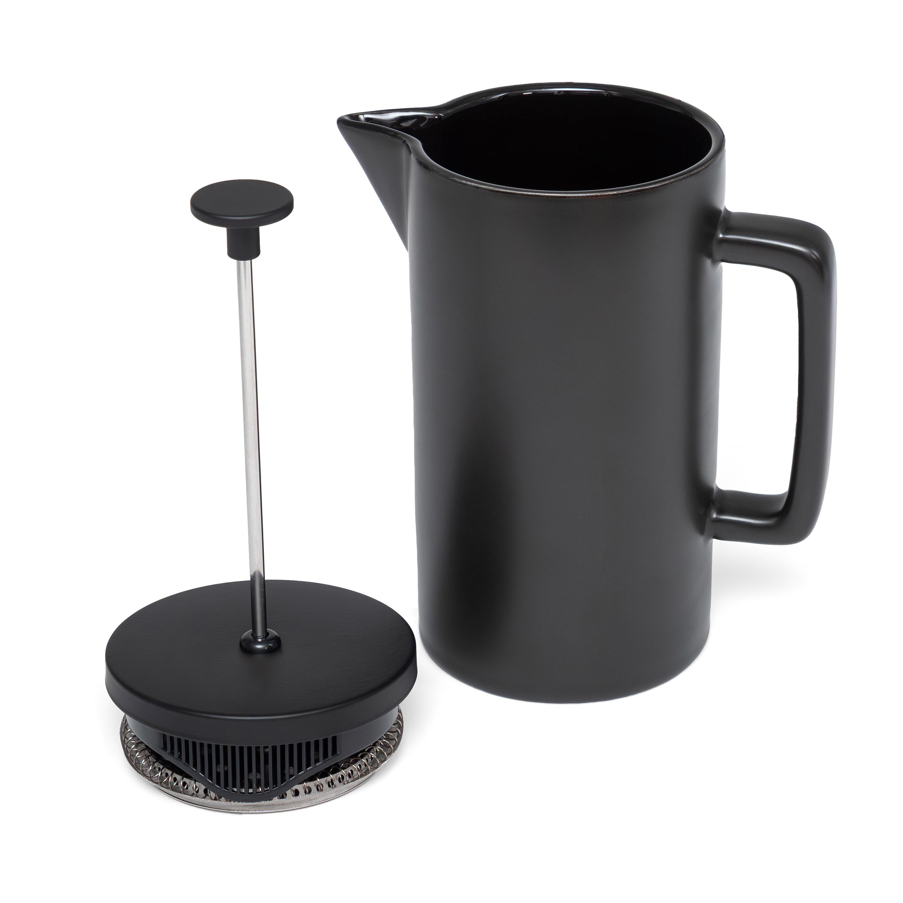 Highland porcelain french press coffee set 9