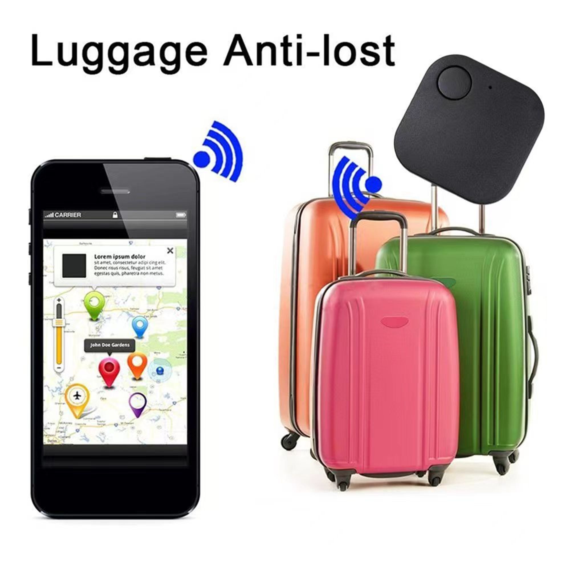 Bluetooth Tracker Compatible With iOS Or Android 4