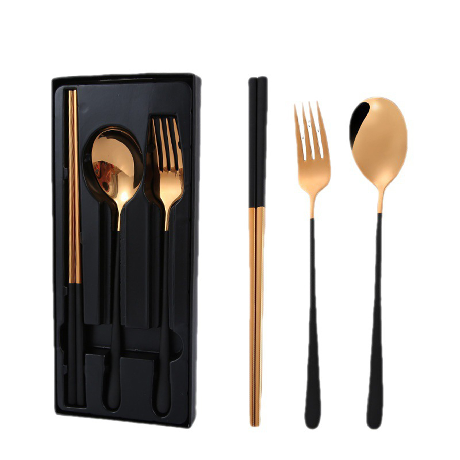 3 PCS Knife Fork And Spoon Set 2