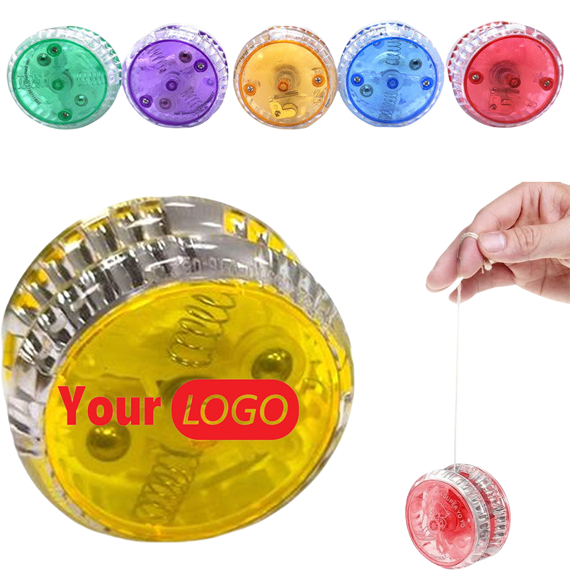 LED Responsive Light Up Yo-Yo Ball 1