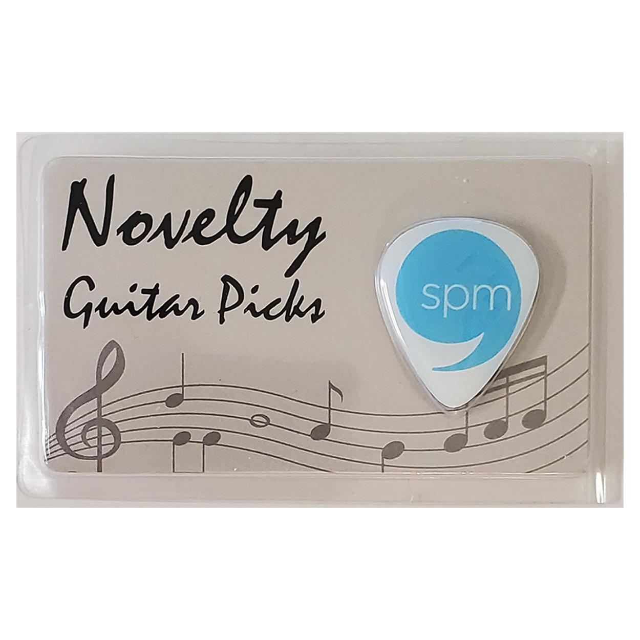 Novelty Pick with Double Sided Imprint 4