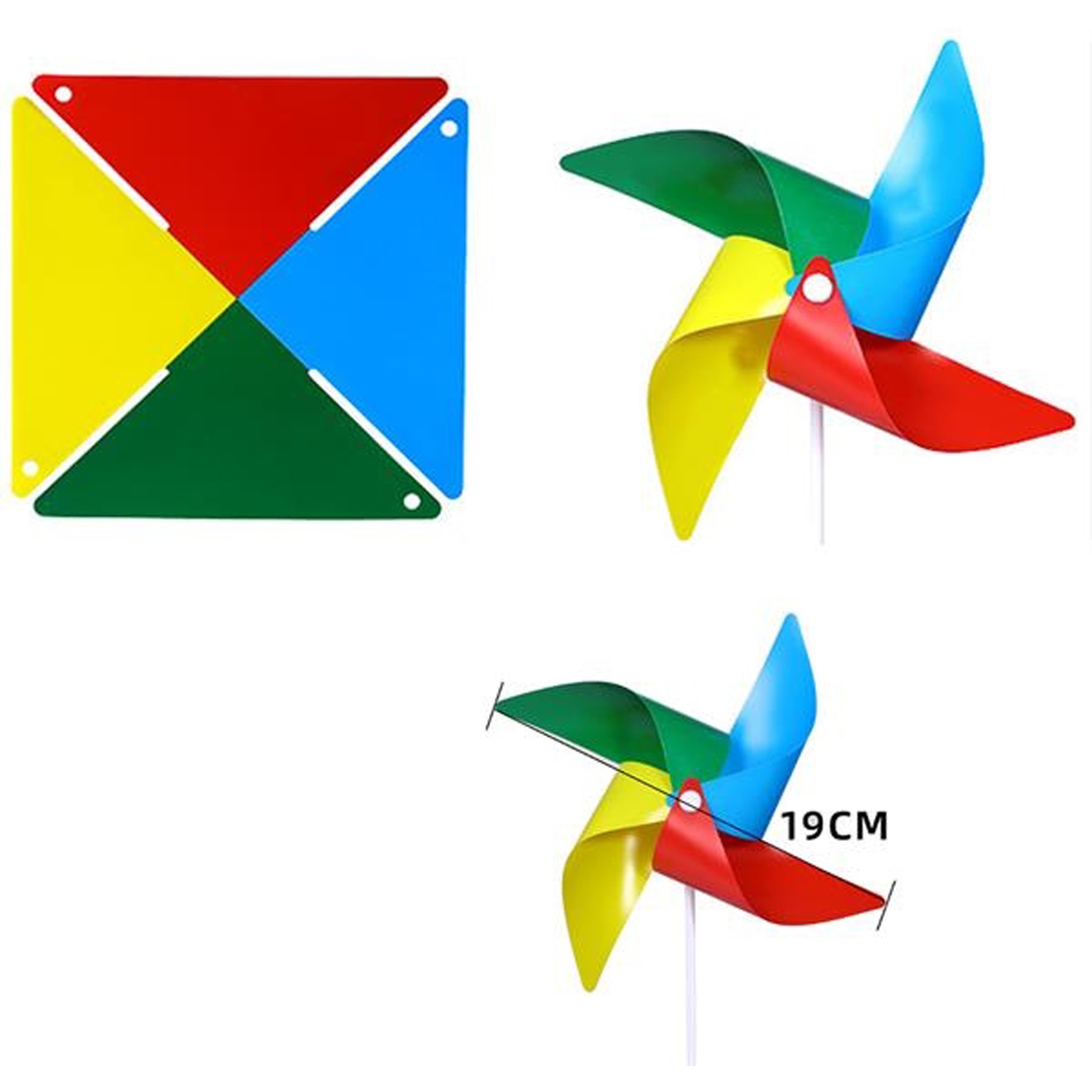 Pinwheel With Stick 2