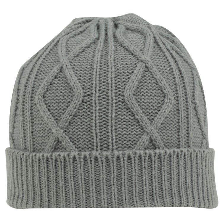 OTTO CAP® 12" Cable Knit Beanie w/ Rib Knit Cuff 1