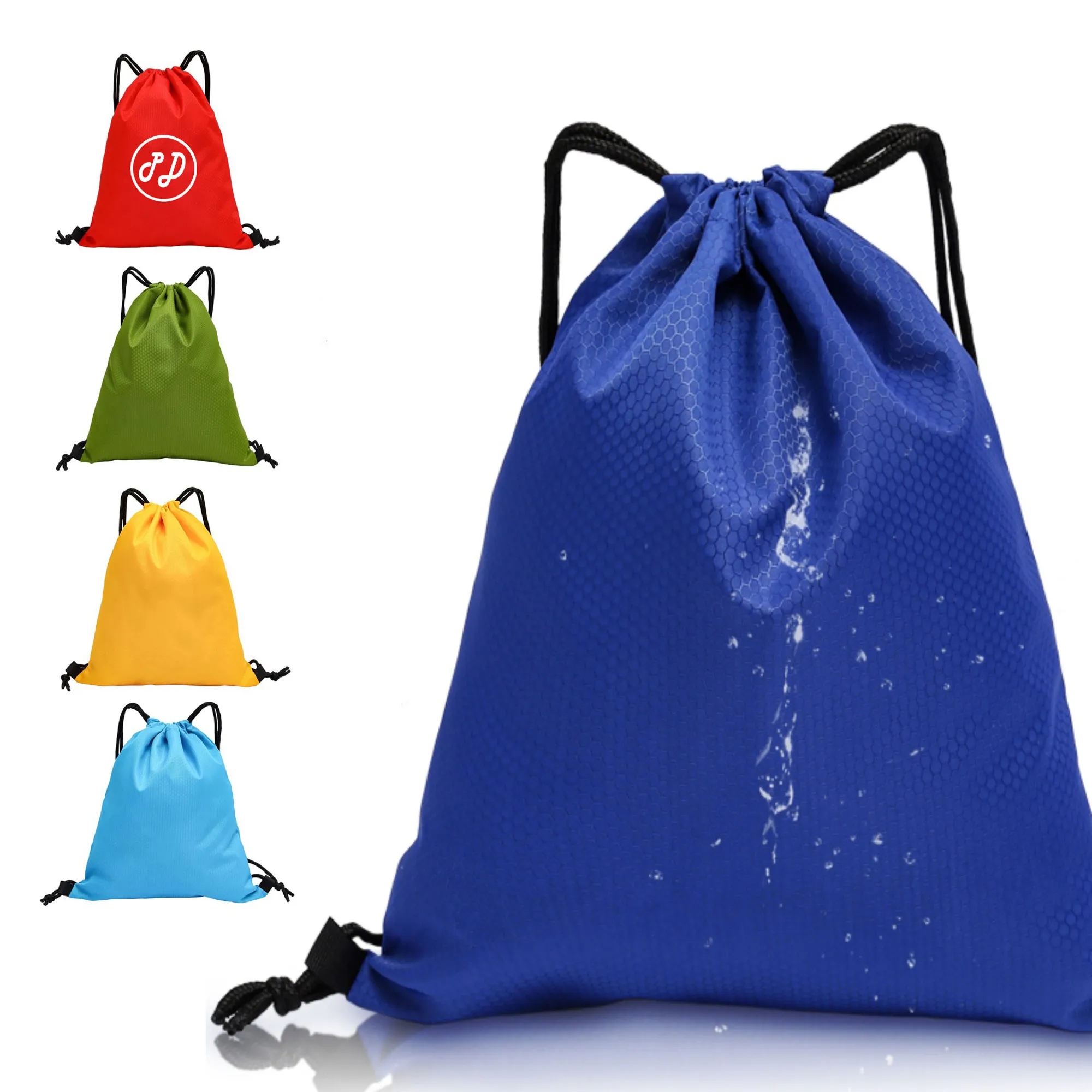 600D Waterproof Draw String Back Sack 1