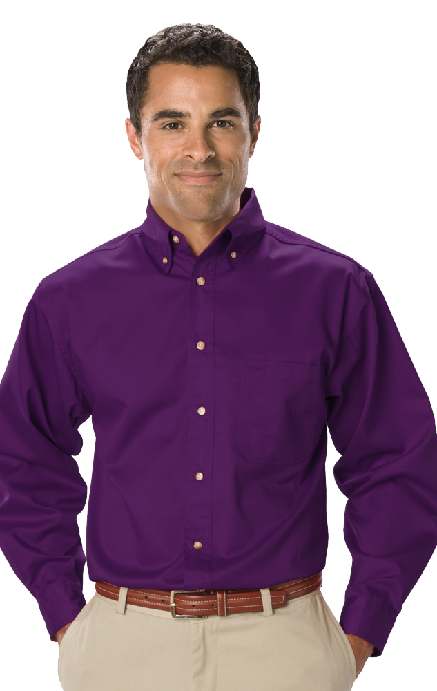 Men's Scotchgard Twill L/S Shirt 11