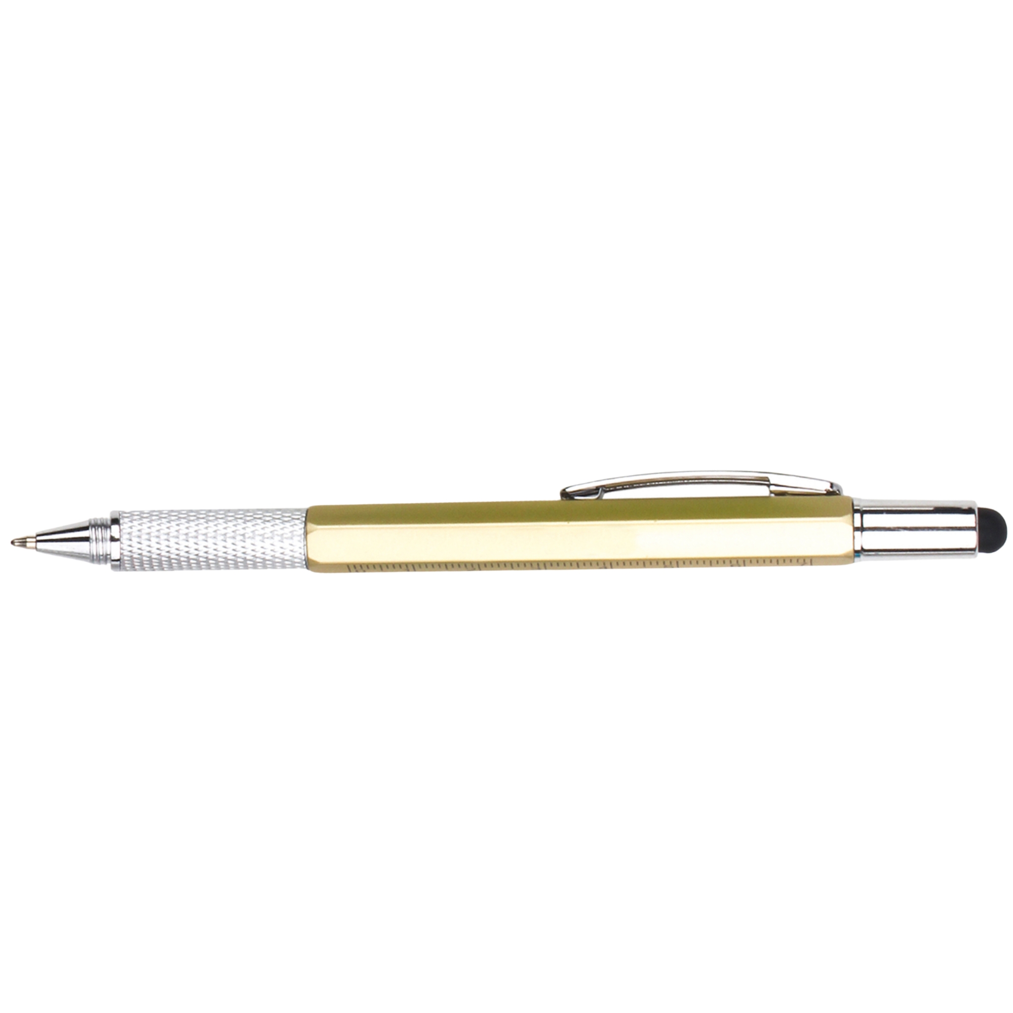 Tool Ballpoint Pen With Ruler Level 6