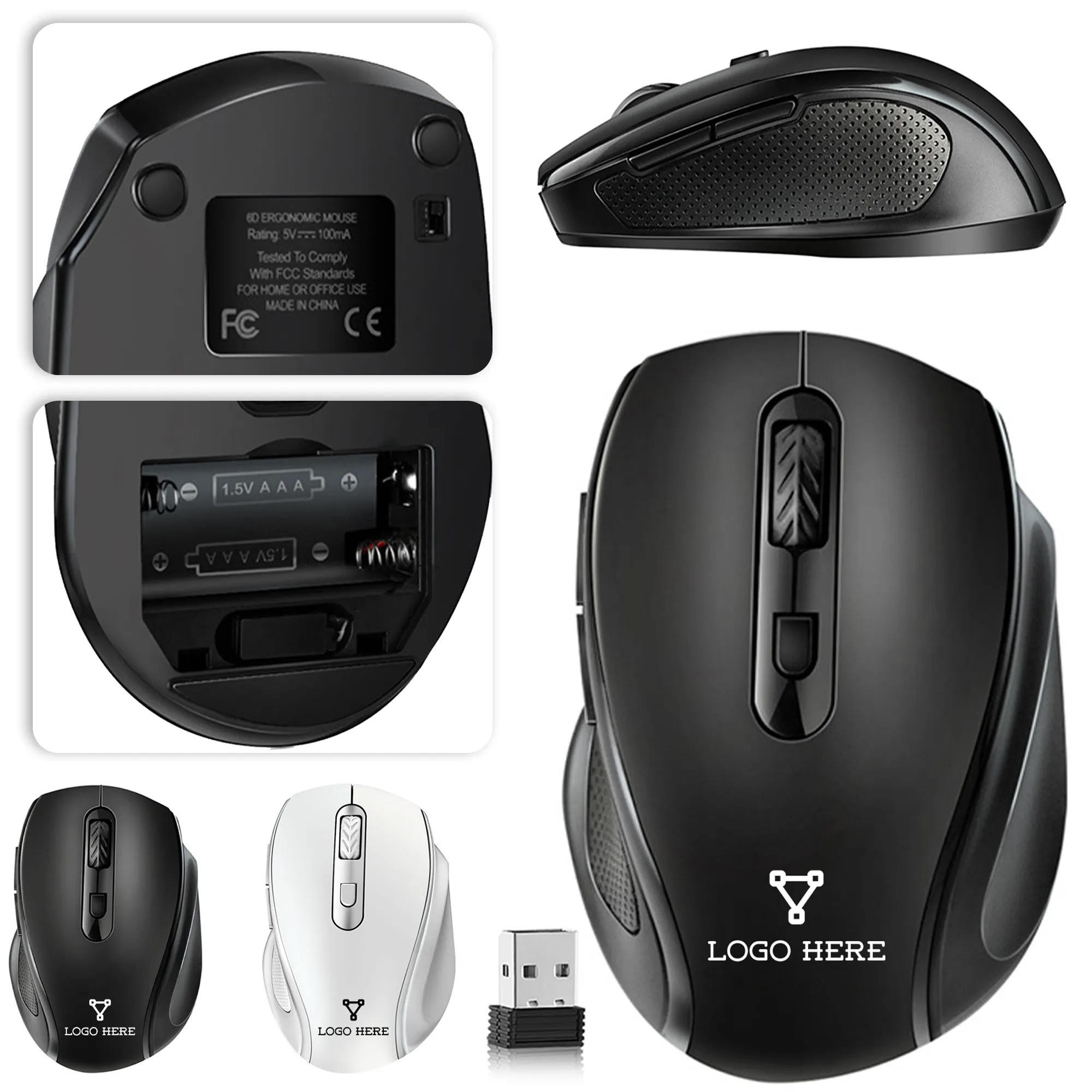 USB Portable Wireless Mouse
