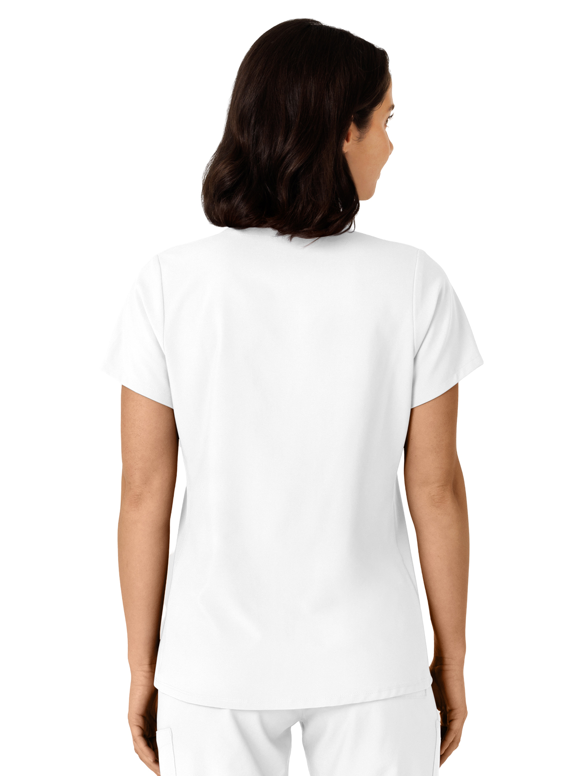 Wink - W123 - Women's Flex-n-Reach Side Panel V-Neck Top 35