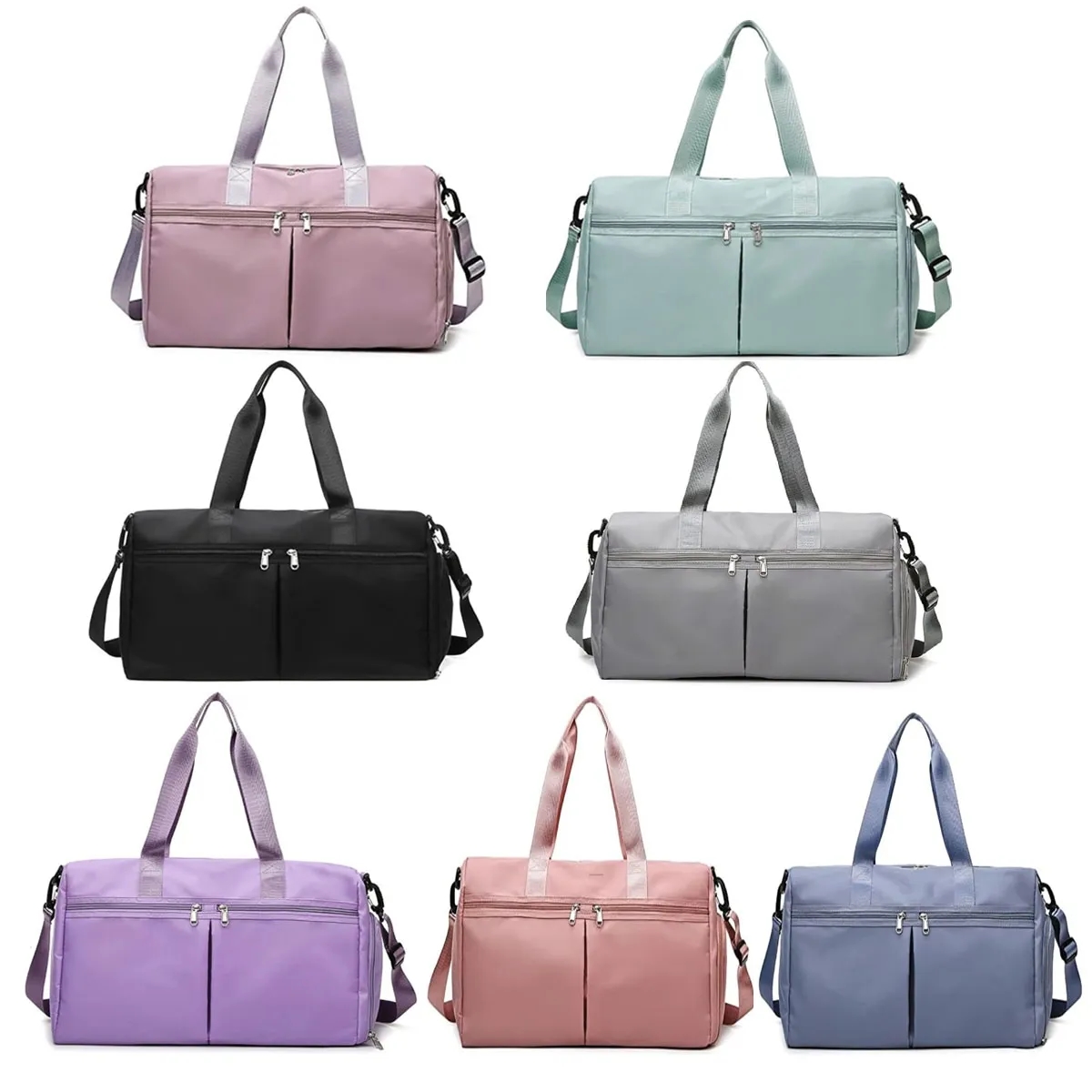 Waterproof Large Capacity Dry Wet Separation Sports Bags 4