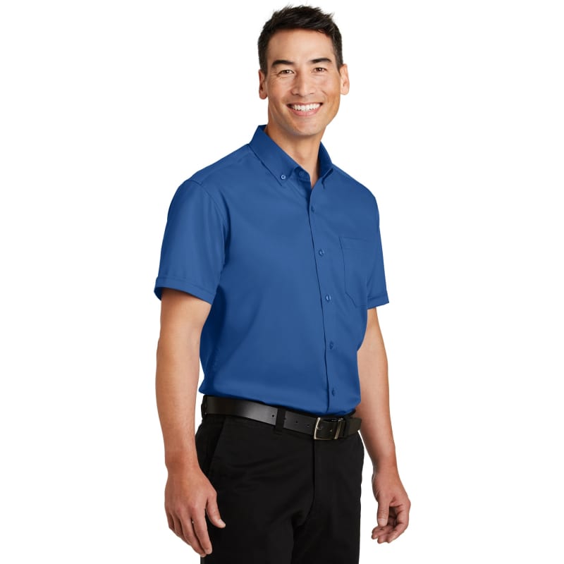 Port Authority Short Sleeve SuperPro Twill Shirt. 33
