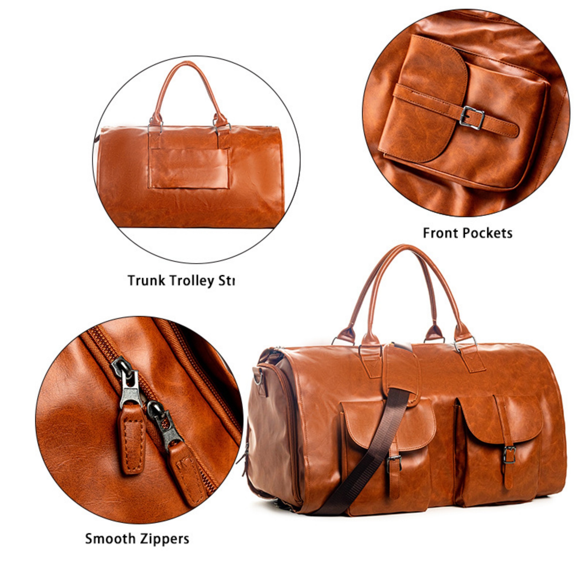 Travel Duffel Bag With Shoulder Strap 4