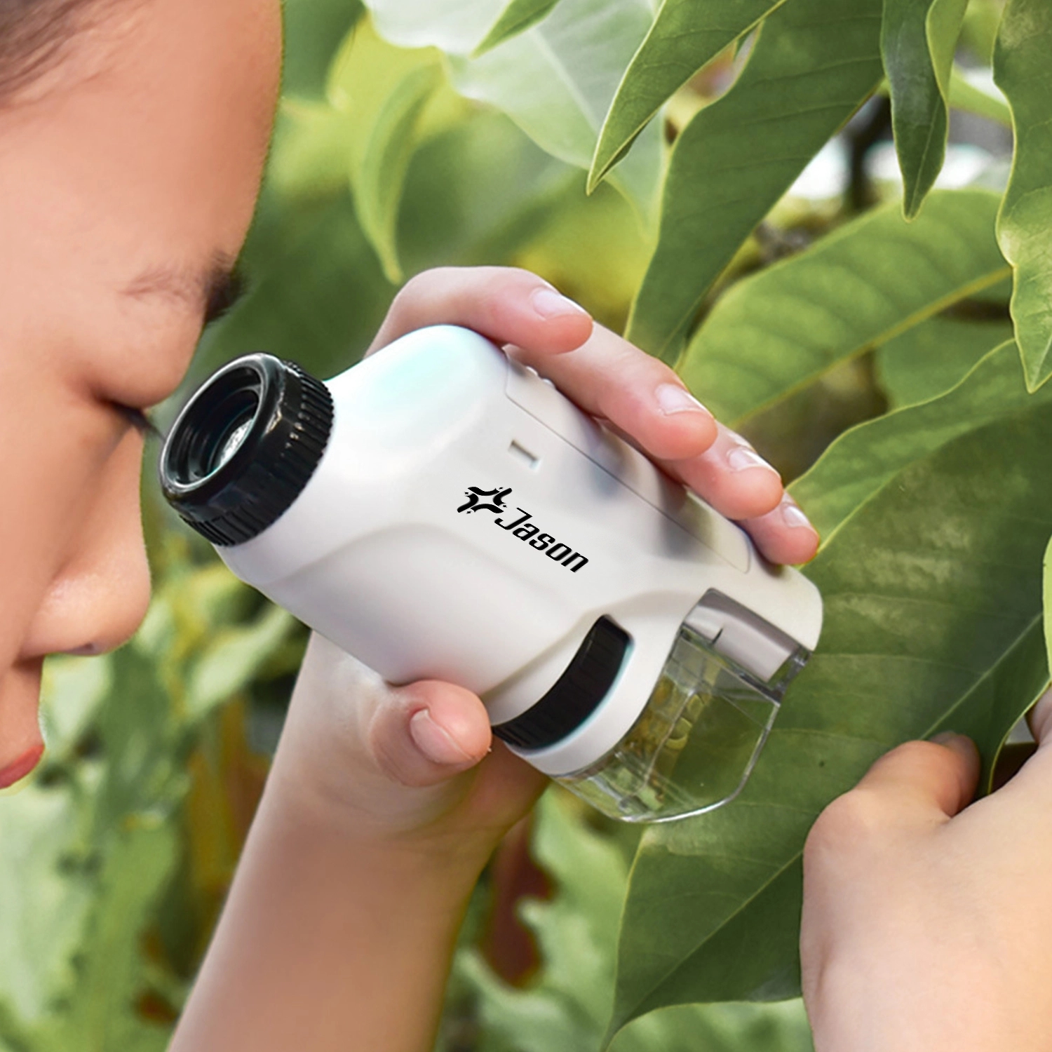 60X-120X Kids Portable Pocket Microscope 3